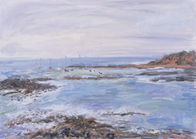 Segeln vor den Scilly-Inseln, 1997 von Patricia Espir